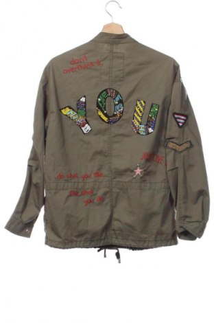 Damenjacke Bershka, Größe XS, Farbe Grün, Preis 24,55 €