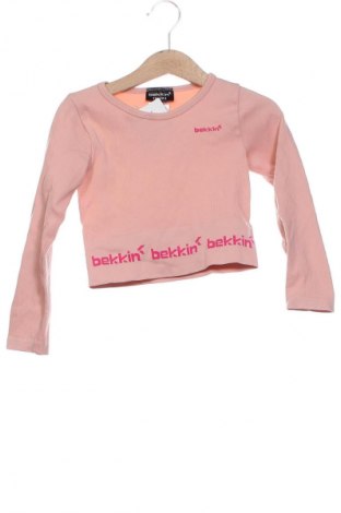 Dziecięca bluzka Bekkin, Rozmiar 5-6y/ 116-122 cm, Kolor Popielaty róż, Cena 66,68 zł