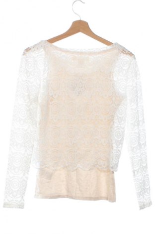 Kinder Shirt H&M, Größe 14-15y/ 168-170 cm, Farbe Ecru, Preis 9,21 €