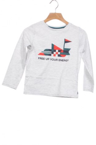 Kinder Shirt Okaidi, Größe 4-5y/ 110-116 cm, Farbe Grau, Preis 6,02 €