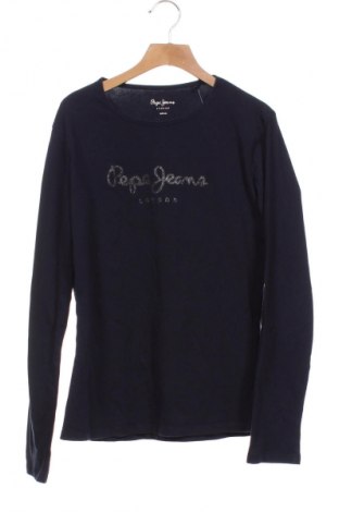 Gyerek blúz Pepe Jeans, Méret 15-18y / 170-176 cm, Szín Kék, Ár 4 000 Ft