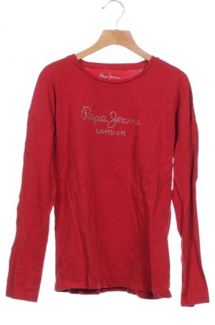 Gyerek blúz Pepe Jeans, Méret 12-13y / 158-164 cm, Szín Piros, Ár 4 000 Ft