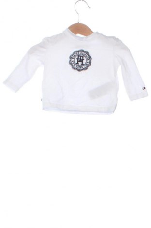 Bluză pentru copii Tommy Hilfiger, Mărime 2-3m/ 56-62 cm, Culoare Alb, Preț 215,99 Lei