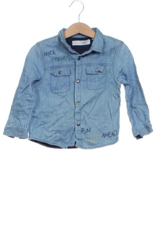Kinderhemd Zara, Größe 18-24m/ 86-98 cm, Farbe Blau, Preis 9,99 €