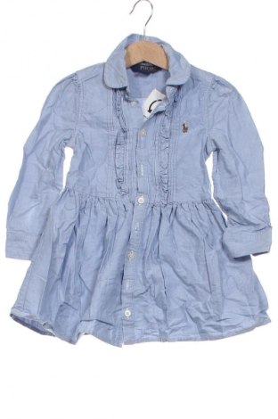 Kinderkleid Polo, Größe 2-3m/ 56-62 cm, Farbe Blau, Preis 13,99 €