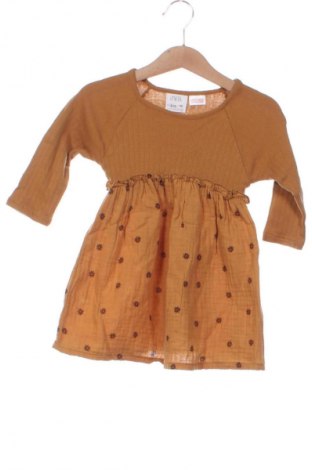 Kinderkleid Zara, Größe 9-12m/ 74-80 cm, Farbe Braun, Preis 10,22 €