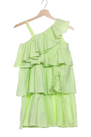 Детска рокля Zara, Размер 11-12y/ 152-158 см, Цвят Зелен, Цена 39,50 лв.
