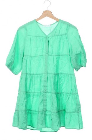 Dětské šaty  Zara, Velikost 13-14y/ 164-168 cm, Barva Zelená, Cena  329,00 Kč