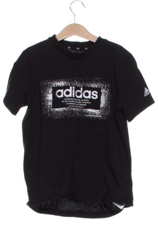 Детска тениска Adidas, Размер 8-9y/ 134-140 см, Цвят Черен, Цена 16,99 лв.