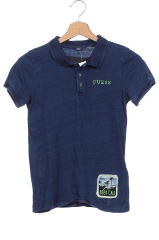 Dziecięcy T-shirt Guess, Rozmiar 9-10y/ 140-146 cm, Kolor Niebieski, Cena 66,18 zł