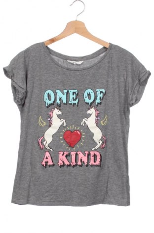 Kinder T-Shirt H&M, Größe 14-15y/ 168-170 cm, Farbe Grau, Preis 6,00 €