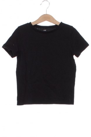Kinder T-Shirt H&M, Größe 4-5y/ 110-116 cm, Farbe Schwarz, Preis 5,12 €