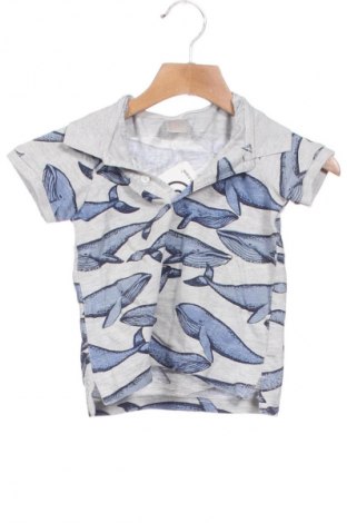 Kinder T-Shirt H&M, Größe 9-12m/ 74-80 cm, Farbe Mehrfarbig, Preis 6,14 €