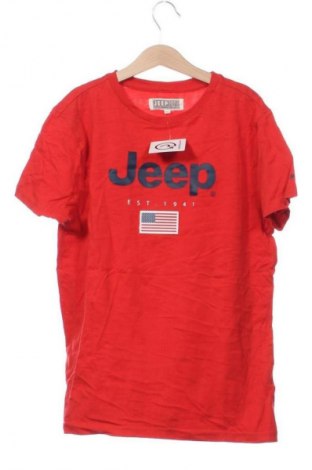 Dětské tričko  Jeep, Velikost 11-12y/ 152-158 cm, Barva Červená, Cena  249,00 Kč