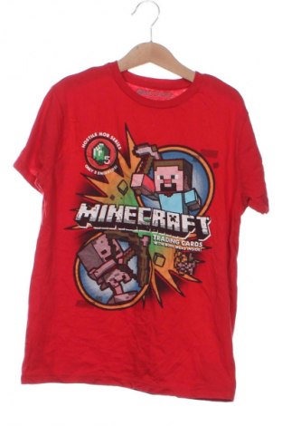 Kinder T-Shirt Mojang, Größe 9-10y/ 140-146 cm, Farbe Rot, Preis 4,99 €