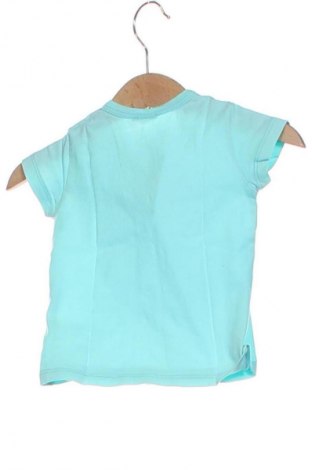 Детска тениска United Colors Of Benetton, Размер 0-1m/ 50 см, Цвят Син, Цена 9,99 лв.