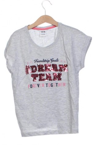 Kinder T-Shirt Yfk, Größe 8-9y/ 134-140 cm, Farbe Grau, Preis € 6,02
