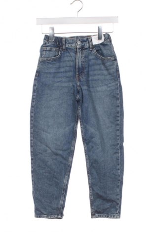 Dětské džíny  H&M, Velikost 7-8y/ 128-134 cm, Barva Modrá, Cena  379,00 Kč