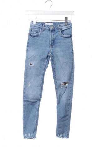 Детски дънки Zara, Размер 10-11y/ 146-152 см, Цвят Син, Цена 18,03 лв.