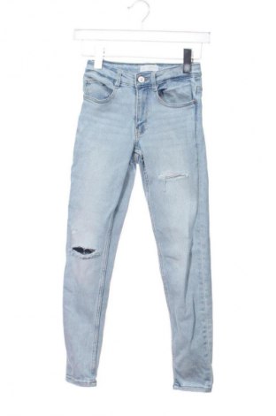 Детски дънки Zara, Размер 11-12y/ 152-158 см, Цвят Син, Цена 18,03 лв.