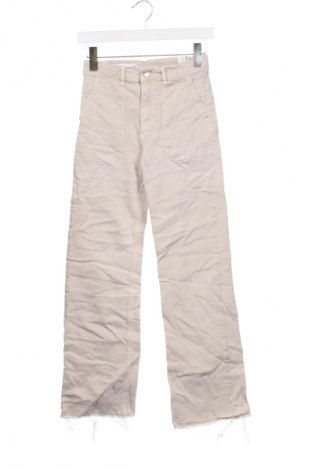 Dětské džíny  Zara, Velikost 12-13y/ 158-164 cm, Barva Béžová, Cena  119,00 Kč