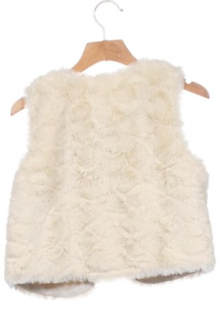 Kinderweste H&M, Größe 6-7y/ 122-128 cm, Farbe Ecru, Preis 7,99 €
