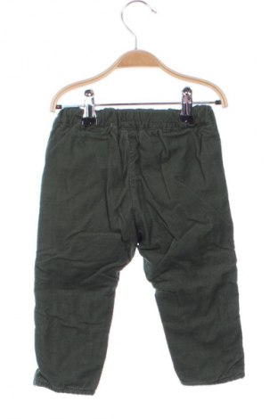 Detské nohavice  H&M, Veľkosť 9-12m/ 74-80 cm, Farba Zelená, Cena  7,95 €