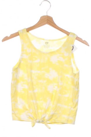 Μπλουζάκι αμάνικο παιδικό H&M, Μέγεθος 12-13y/ 158-164 εκ., Χρώμα Κίτρινο, Τιμή 5,99 €