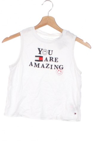 Kinder Top Tommy Hilfiger, Größe 12-13y/ 158-164 cm, Farbe Weiß, Preis 10,23 €