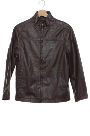 Geacă de piele pentru copii Marc O'Polo, Mărime 10-11y/ 146-152 cm, Culoare Maro, Preț 311,22 Lei