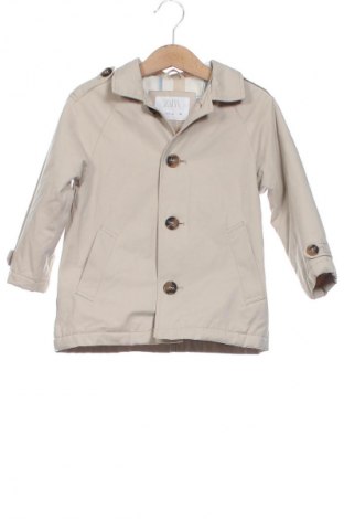 Palton pentru copii Zara, Mărime 18-24m/ 86-98 cm, Culoare Bej, Preț 69,82 Lei