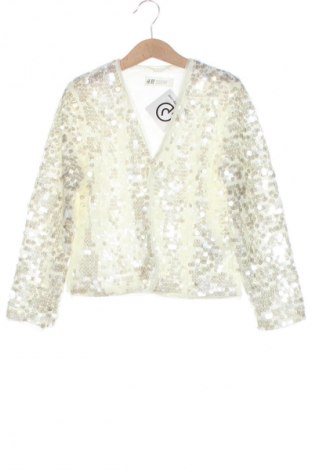 Kinderjacke H&M, Größe 6-7y/ 122-128 cm, Farbe Ecru, Preis 22,99 €
