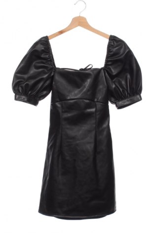 Lederkleid H&M Divided, Größe S, Farbe Schwarz, Preis 20,05 €