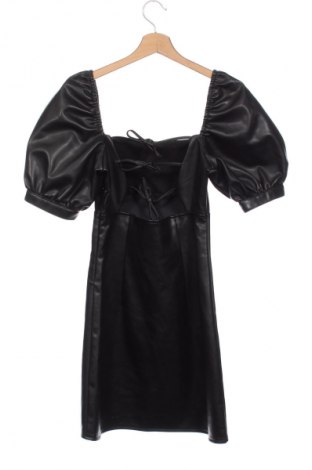 Lederkleid H&M Divided, Größe S, Farbe Schwarz, Preis 20,05 €