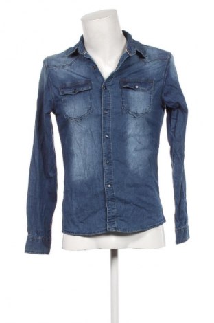 Herrenhemd Bruno Leoni, Größe M, Farbe Blau, Preis € 20,99