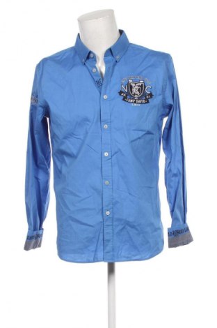 Herrenhemd Camp David, Größe M, Farbe Blau, Preis € 38,99