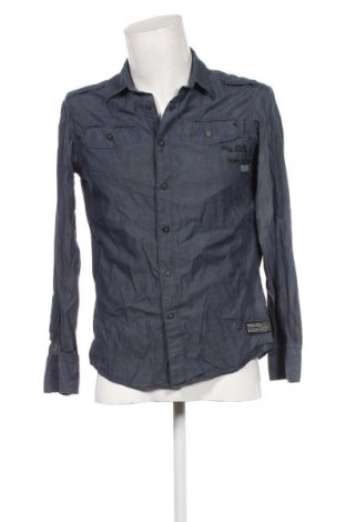 Herrenhemd G-Star Raw, Größe M, Farbe Blau, Preis 36,99 €