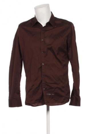 Męska koszula G-Star Raw, Rozmiar XL, Kolor Brązowy, Cena 190,71 zł
