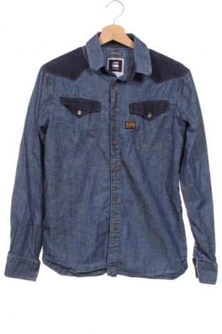 Cămașă de bărbați G-Star Raw, Mărime M, Culoare Albastru, Preț 191,33 Lei