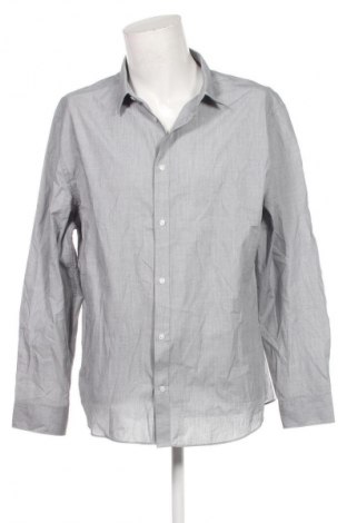 Herrenhemd H&M, Größe XXL, Farbe Grau, Preis 20,99 €