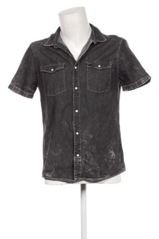 Herrenhemd H&M Divided, Größe M, Farbe Schwarz, Preis € 14,84