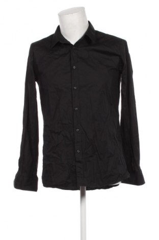 Herrenhemd Hugo Boss, Größe L, Farbe Schwarz, Preis € 64,68