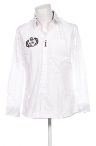 Herrenhemd James & Nicholson, Größe L, Farbe Weiß, Preis 20,99 €