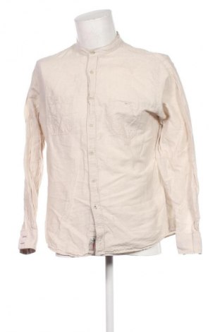 Herrenhemd Springfield, Größe XL, Farbe Ecru, Preis 17,39 €