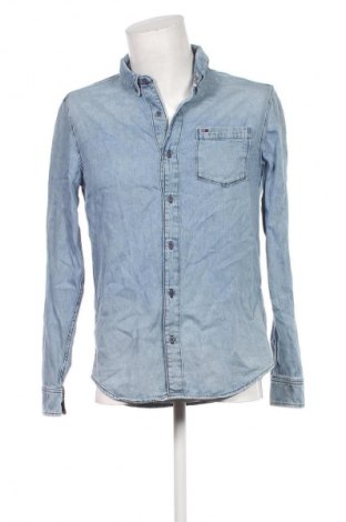 Herrenhemd Tommy Jeans, Größe M, Farbe Blau, Preis € 25,65