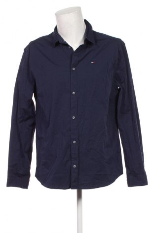 Cămașă de bărbați Tommy Jeans, Mărime XXL, Culoare Albastru, Preț 158,16 Lei