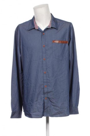 Herrenhemd Unbranded, Größe XXL, Farbe Blau, Preis € 20,99