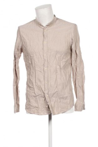 Herrenhemd Zara, Größe M, Farbe Beige, Preis € 9,99