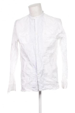Мъжка риза Zara Man, Размер XL, Цвят Бял, Цена 34,99 лв.