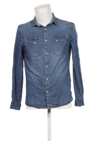 Ανδρικό πουκάμισο Zara Man, Μέγεθος M, Χρώμα Μπλέ, Τιμή 17,99 €